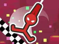 Akrobatik Stickman Sprung